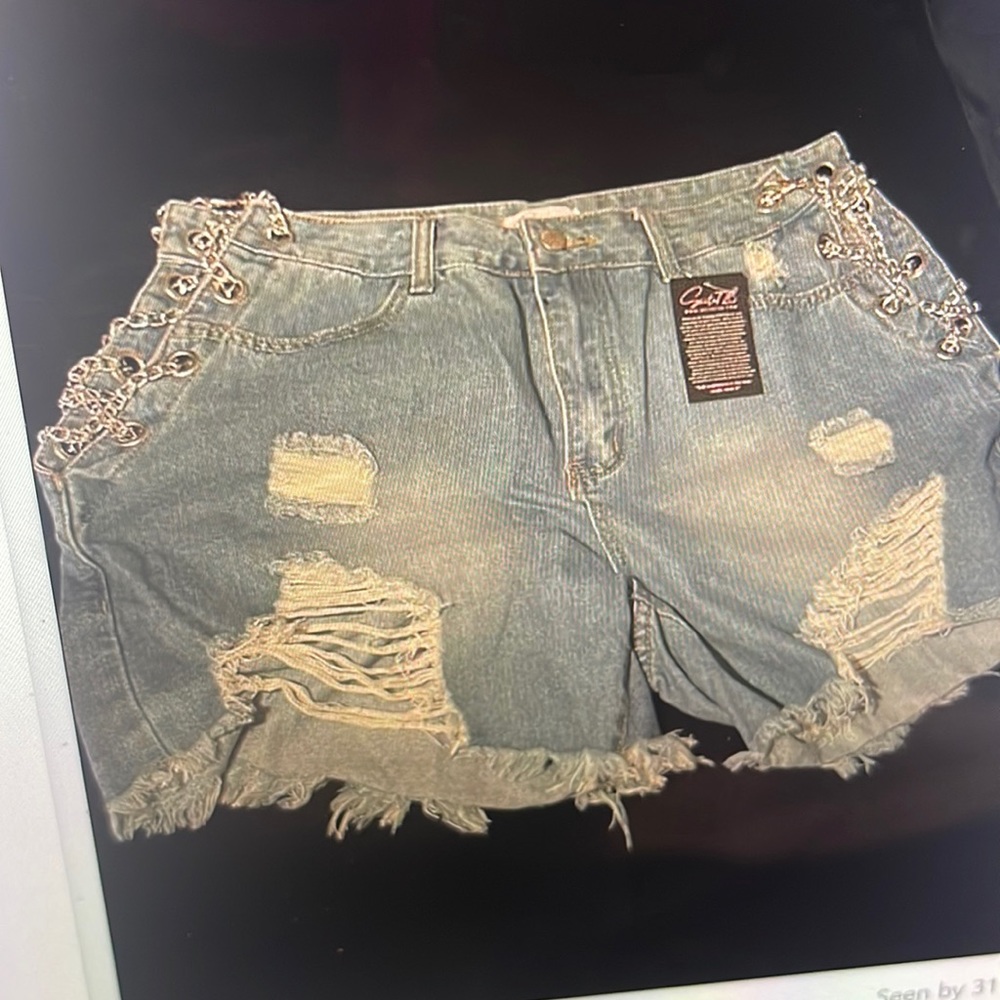 Jean shorts